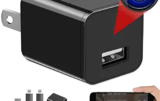 Spy Camera Wireless Hidden WiFi Camera with Remote View - HD 1080P - Spy Camera Charger - Spy Camera Wireless - USB Hidden Camera - Nanny Camera - Premium Security Camera - Hidden Cam - iOS Android