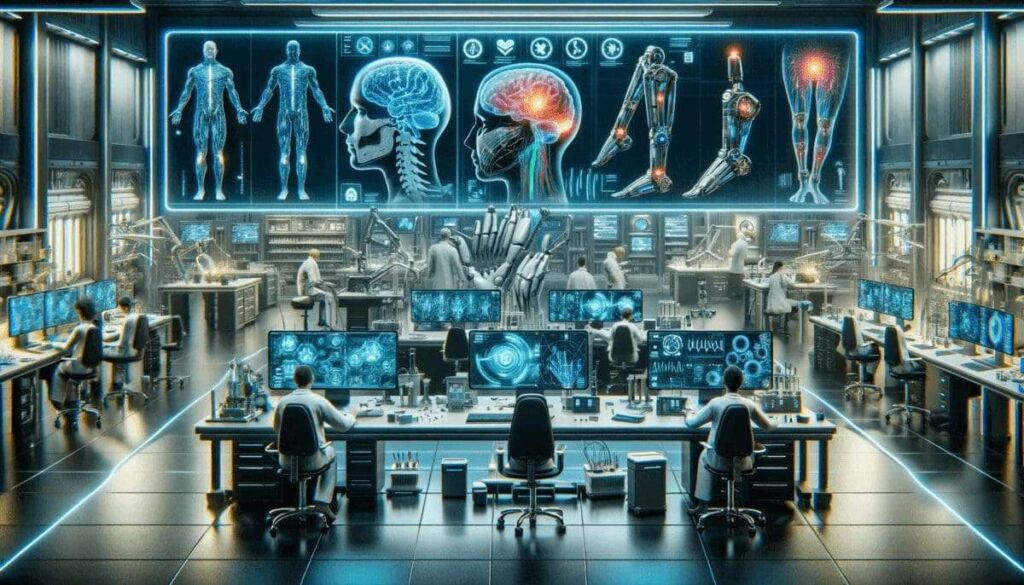 AI-powered biohybrid systems