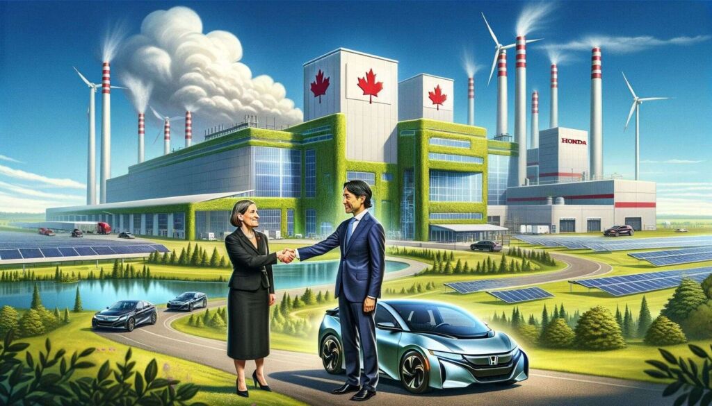 Canada Honda EV Plant