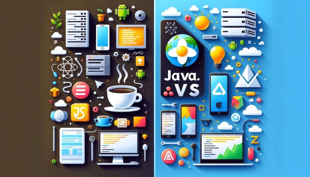 Enumerate the differences between Java and JavaScript