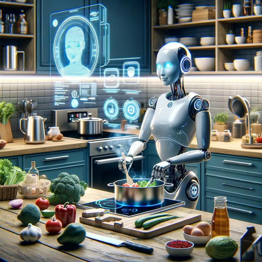 Envisioning AI-Powered Robots in the Kitchen Challenges and Ethical Considerations