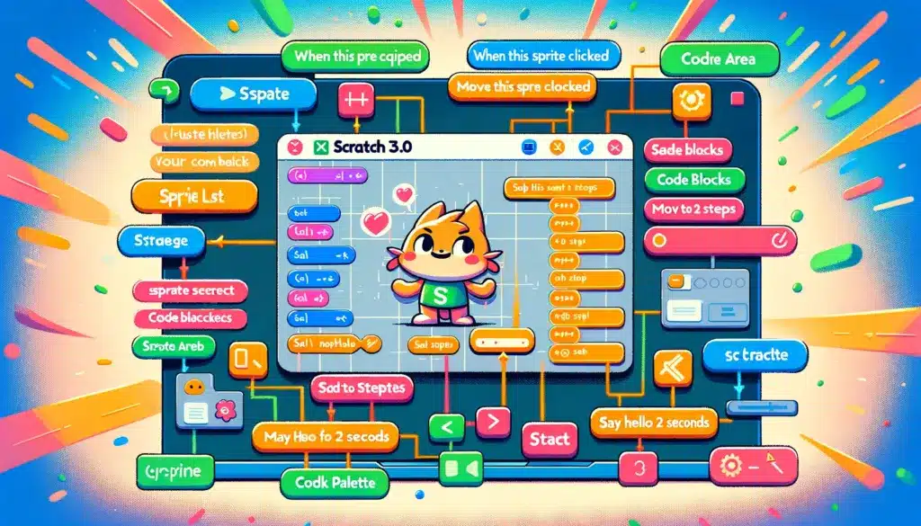 Getting Started with Scratch 3.0 Basic Interactive Script - Advanced Side Scroller.