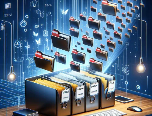 Scripted Harmony: Automating File Sorting Into Named Folders