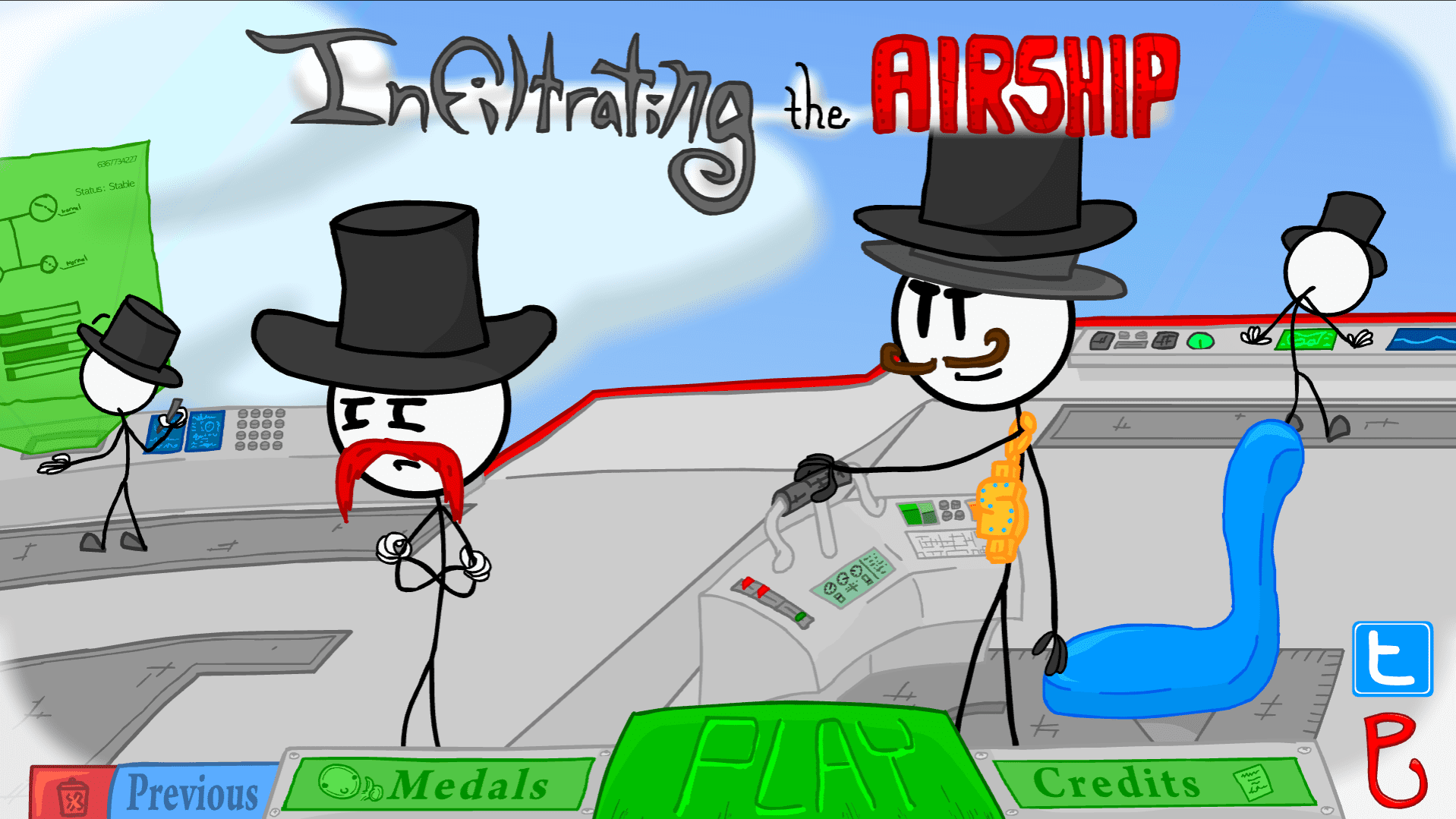 Infiltrating the Airship game