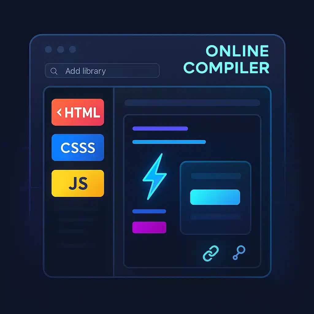 CSS HTML JAVASCRIPT Online Compiler Code on the go – Bernard Aybout's ...
