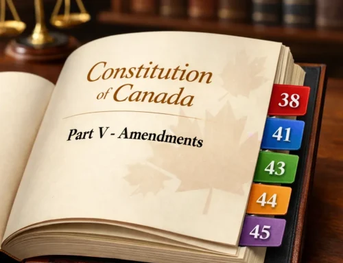 Question: In Which Part Of The Constitution Act, 1982, Sets Out The Amendment Procedure?