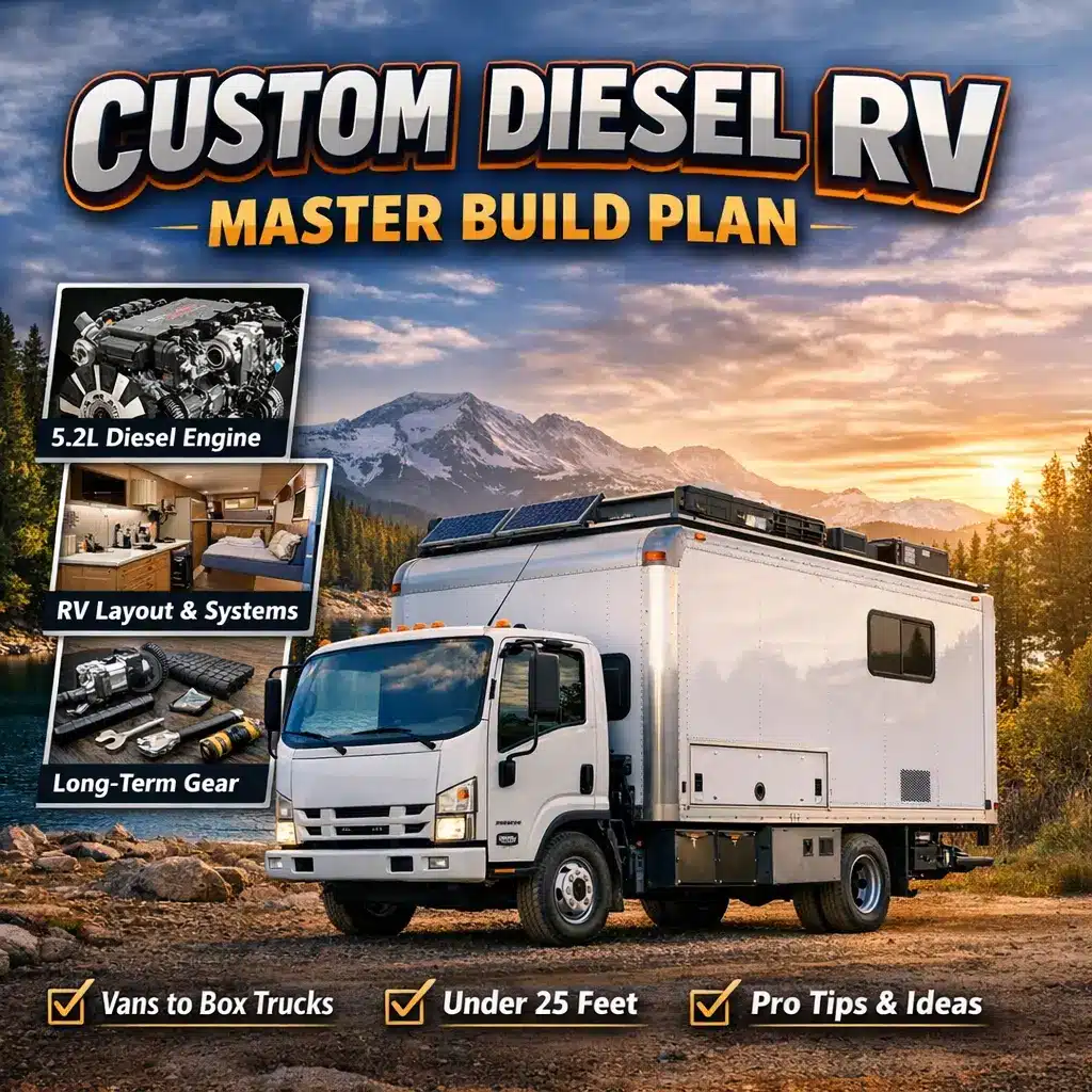 Custom Diesel Rv Build: 25-Foot Box Truck &Amp;Amp; Van Guide 4 Custom Diesel Rv